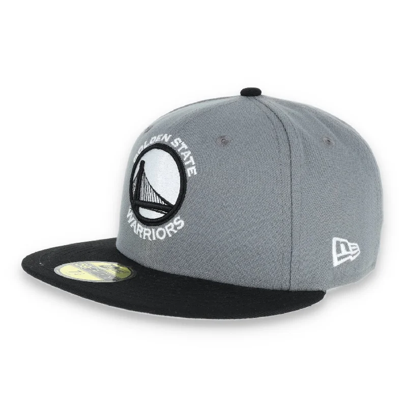 Weekend Deal GOLDEN STATE WARRIORS NEW ERA 59FIFTY HAT-GREY/BLACK