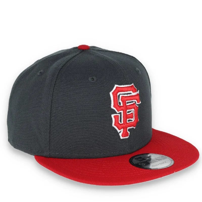 Exclusive Offers New Era San Francisco Giants 2-Tone Color Pack 9FIFTY Snapback Hat-Grey/Scarlet