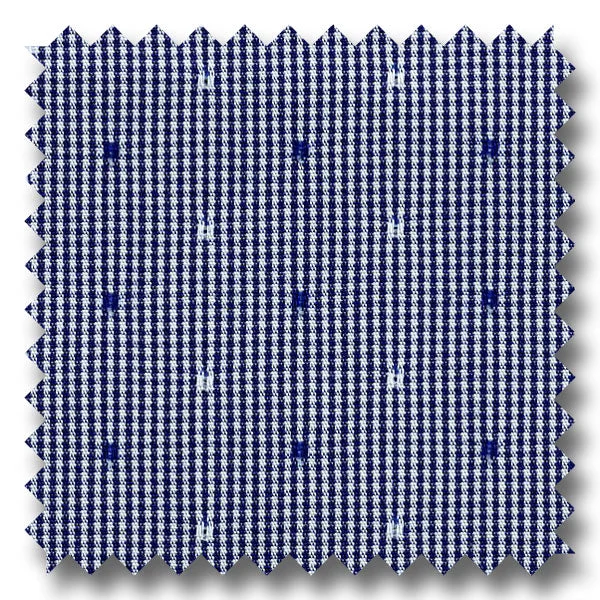 Weekend Discounts to Relish Dark Blue Micro Check Stretch Broadcloth - Custom Dress Shirt Weekend Discounts to Relish Dark Blue Micro Check Stretch Broadcloth - Custom Dress Shirt