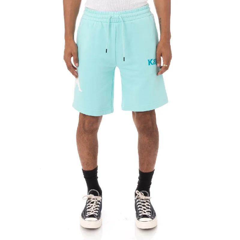 Sale Alert KAPPA AUTHENTIC SANGONE SHORTS - PEACOCK