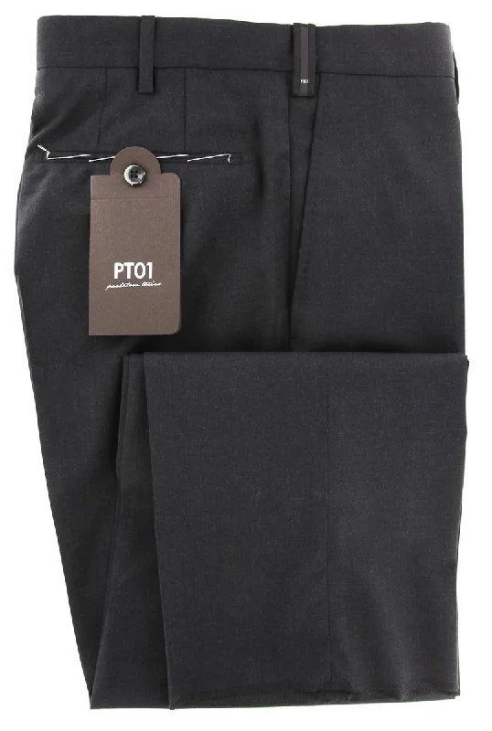 Stock Clearance PT Pantaloni Torino Charcoal Gray Pants - 40 US / 56 EU