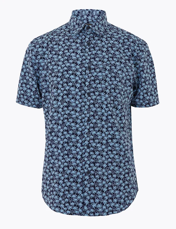 Soft Touch Palm Print Shirt