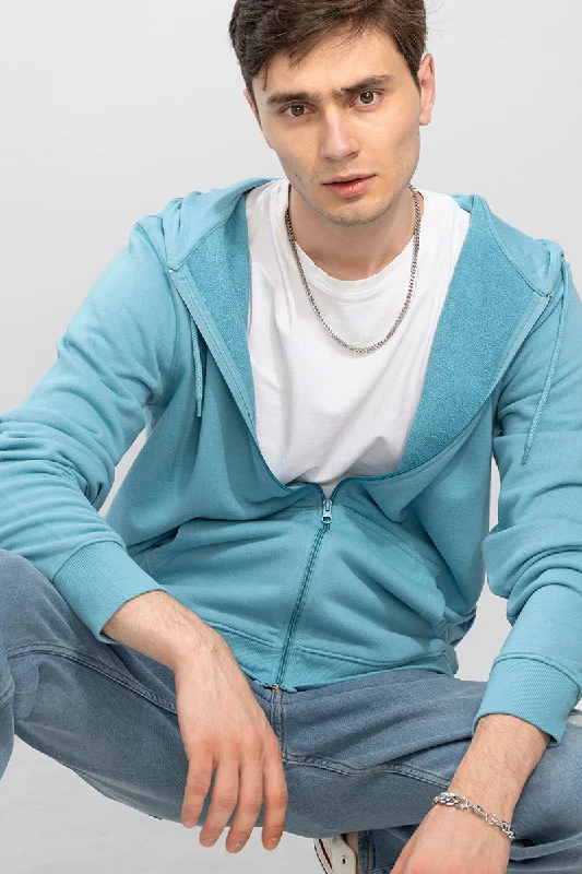 Weekend Deals You Can't Resist Rollick Sky Blue Hoodie