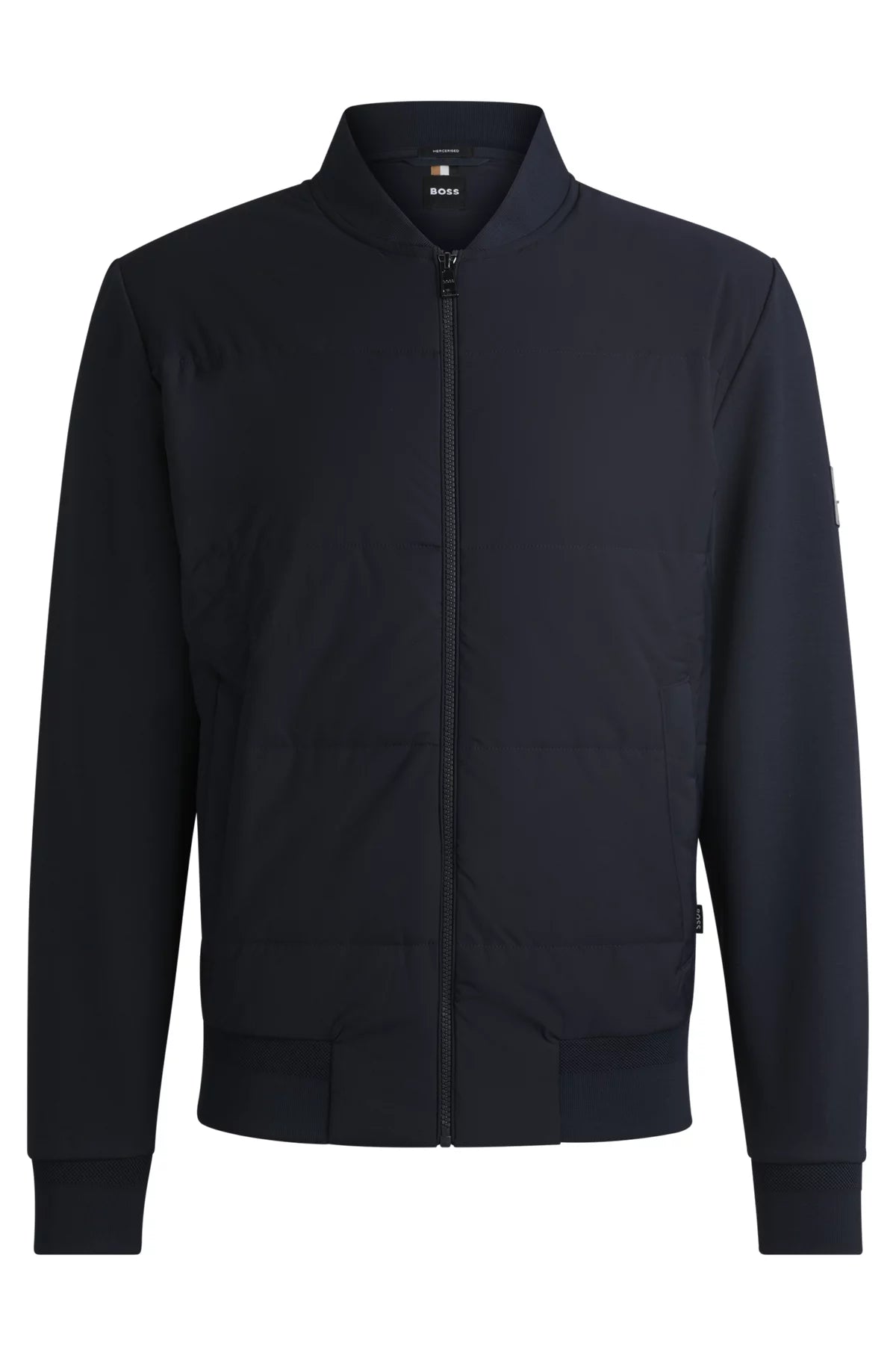 Get It Before It’s Gone H-Skiles Zip-Up Hybrid Sweatshirt with Padded Front Panel 50532767