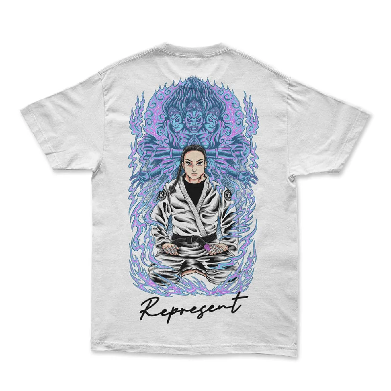 Crazy Deal Tata Ribeiro Warrior Heavyweight Tee [WHITE] LIMITED EDITION