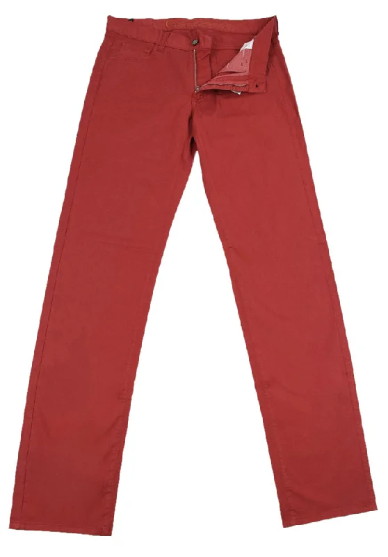 Canali Red Pants