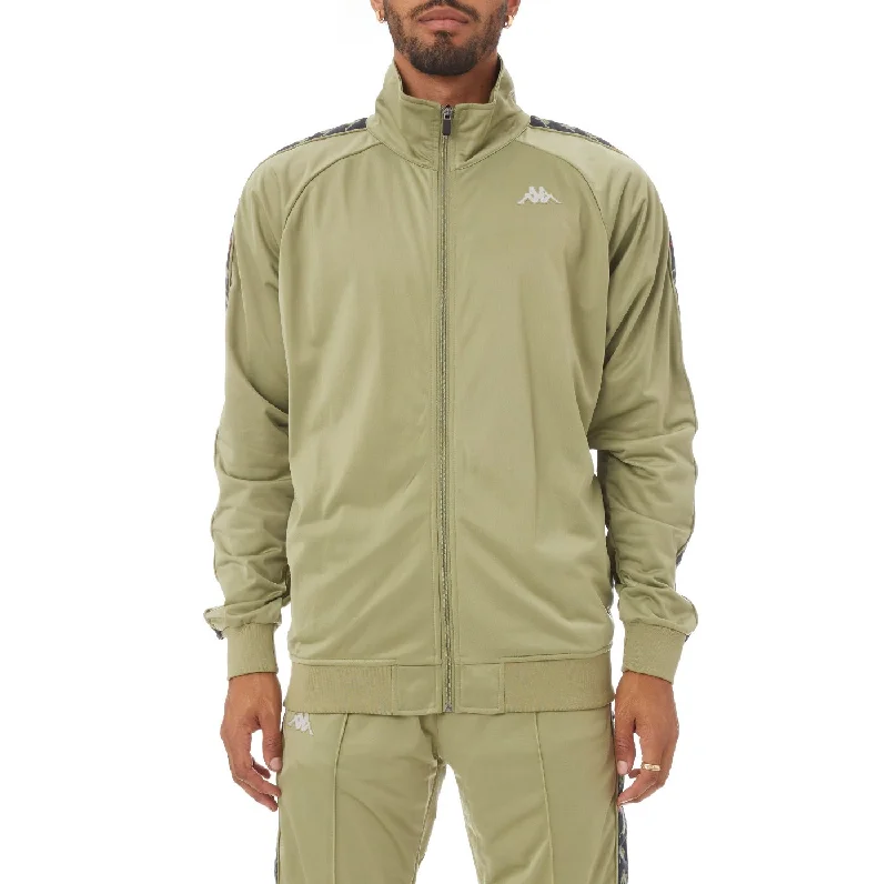 Value Deals 222 BANDA DULLO TRACK JACKET - GREEN SALVIA