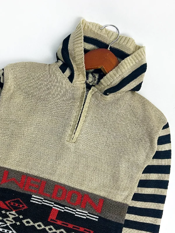 Customer Appreciation Sale Light Fawn Full Sleeve Sweater For Kids MN KSW31