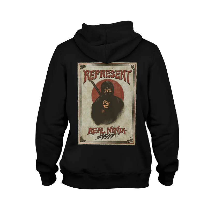 Weekend Bargains to Indulge In We Want You, Real Ninja Heavyweight Hoodie [BLACK]