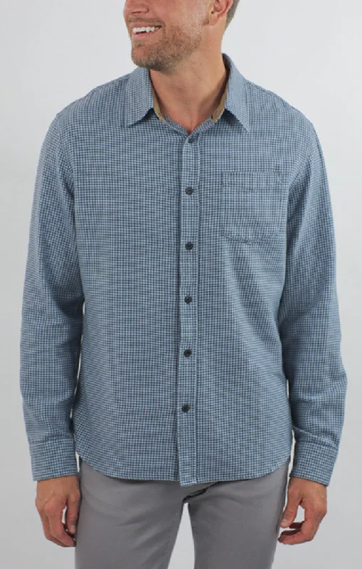 Weekend Deals That Please Manor Brushed Twill Flannel Shirt
