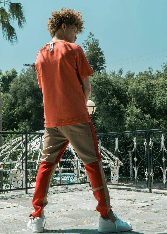 Value Deals Konus Men's Color Blocked Track pants in  Camel