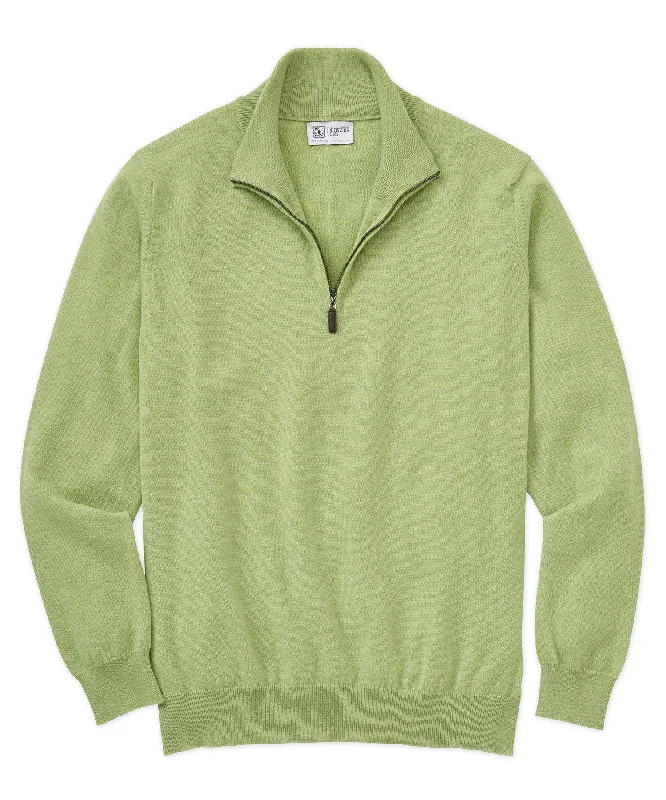 Today's Special Cashmere Quarter-Zip Sweater