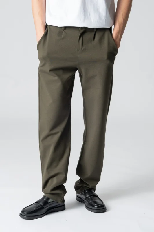 Performance Pants Wide - Army Green