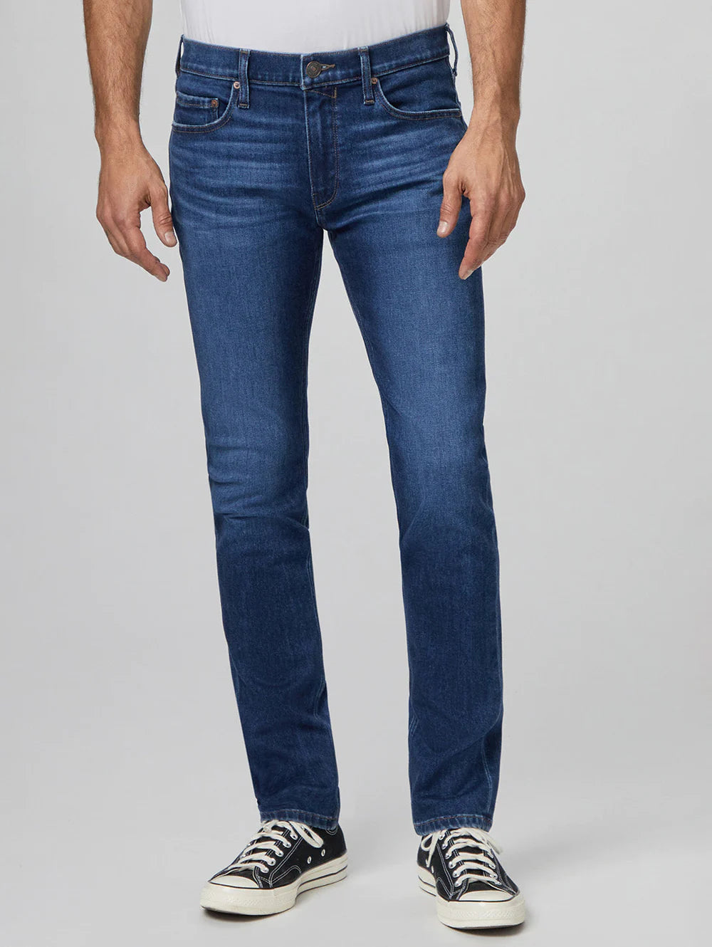 Online Exclusive Lennox - Terrance Mid-Wash Blue Slim Fit Jeans - PAIGE