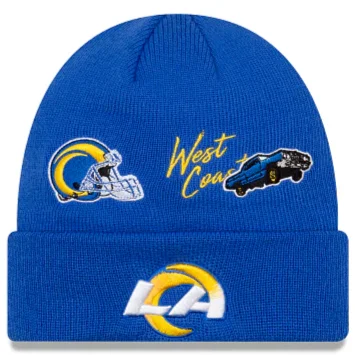 Anniversary Sale NEW ERA LOS ANGELES RAMS CITY TRANSIT KNIT