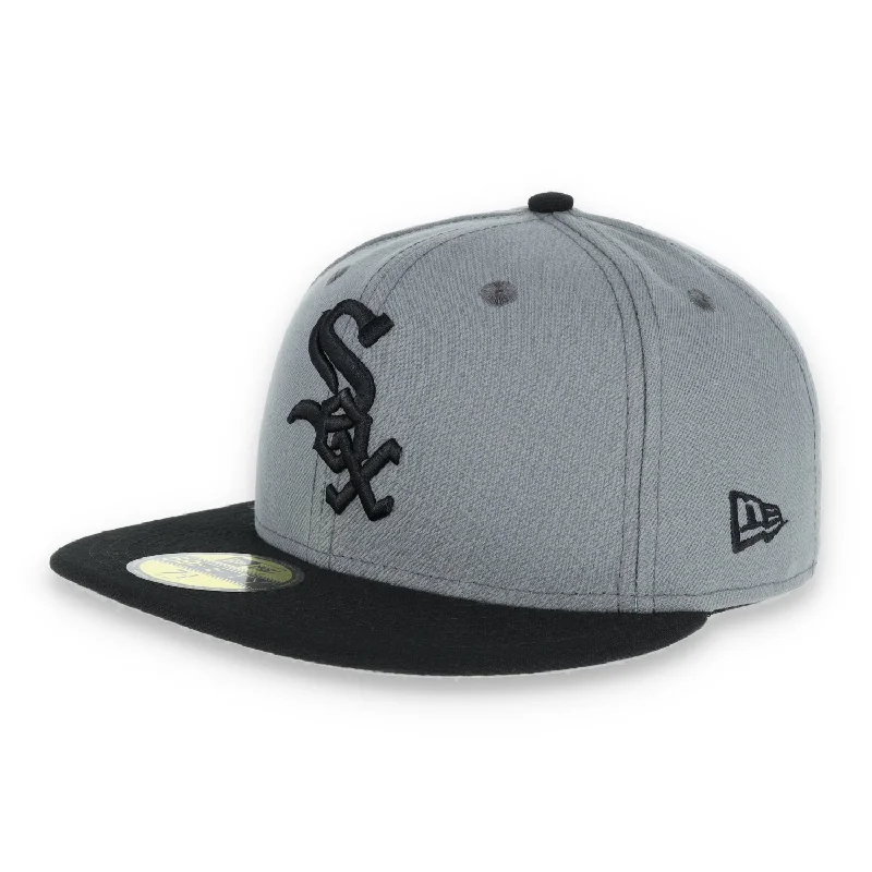Now or Never CHICAGO WHITE SOX NEW ERA 59FIFTY FITTED MLB League Basic-GREY/BLACK