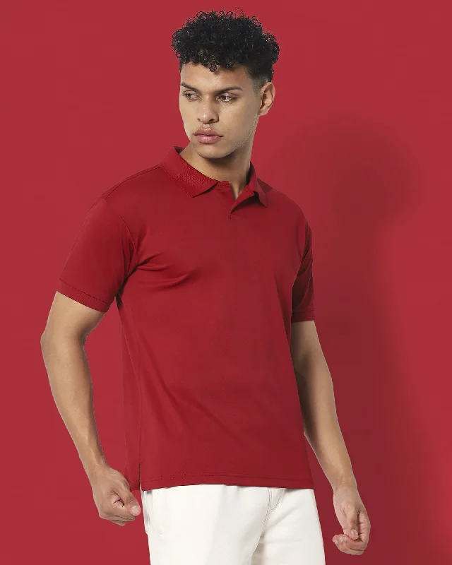 Savings Event Swift Dry Polo : Maroon