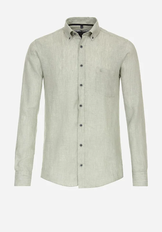 New Deals Casa Moda Linen Shirt, Waterfall