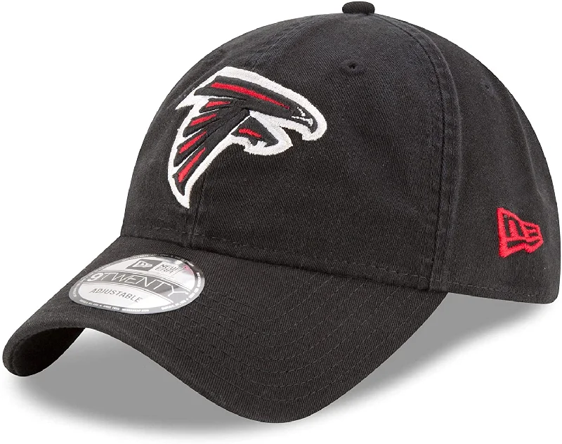 Value Deals ATLANTA FALCONS NEW ERA CORE CLASSIC BLACK 9TWENTY ADJUSTABLE HAT