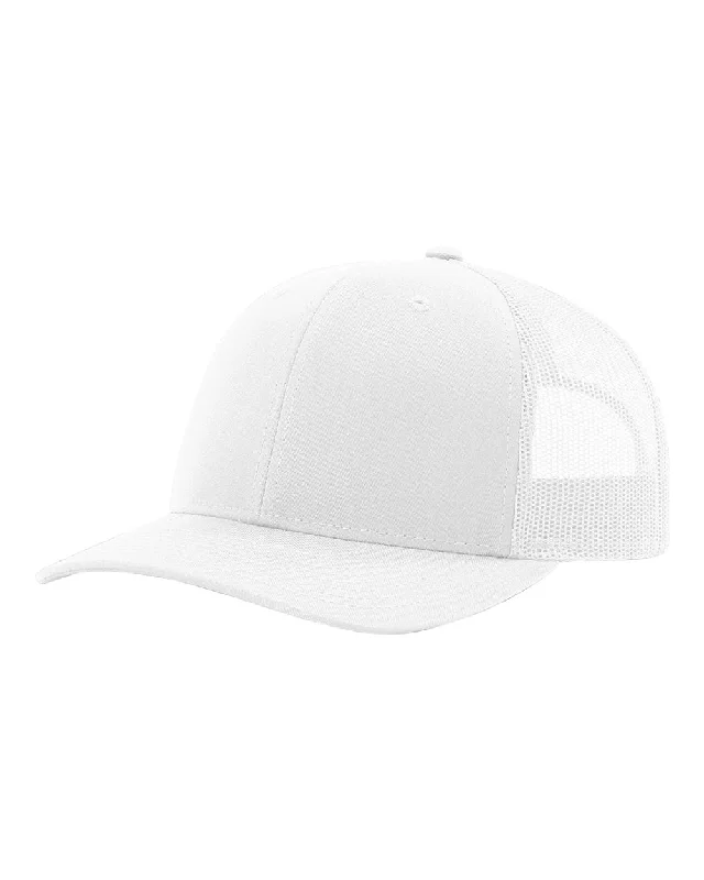 Weekend Offers That Shine Pacific Headwear Trucker Mesh 104C Snapback-WHITE