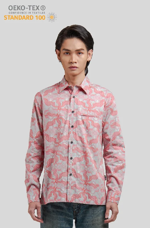Deal of the Week Nusantara Long Sleeve Modern Fit in Paper Snake