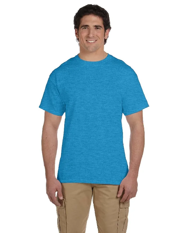 Fruit of the Loom 100% Cotton T-Shirt | Turquoise Hthr