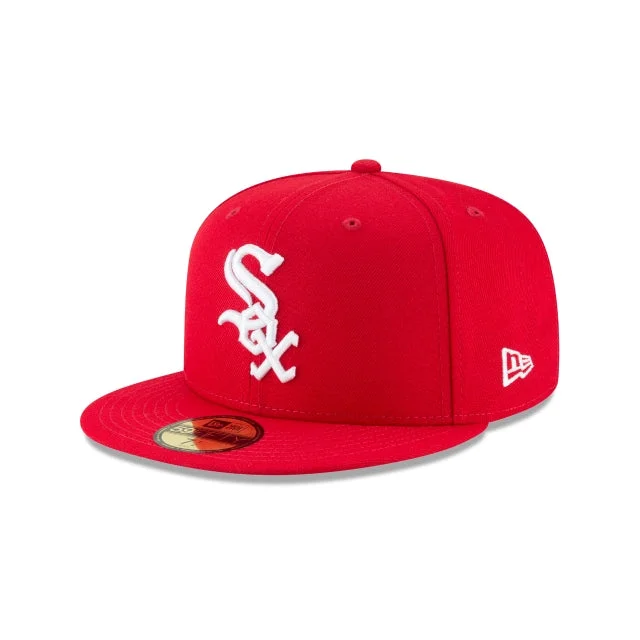 Weekend Offers That Tempt NEW ERA CHICAGO WHITE SOX SCARLET BASIC 59FIFTY FITTED