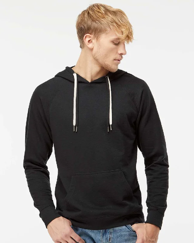 Quick Sale Lightweight Loopback Terry Hooded Sweatshirt