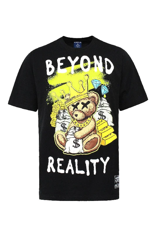 Buy Today Men's Beyond Reality Patched Graphic T-Shirt
