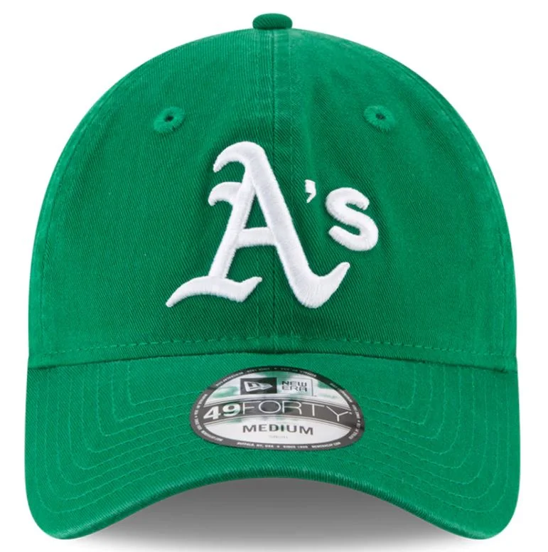 The Best Deal Oakland Athletics New Era Core Fit Replica 49FORTY Fitted Hat - Green