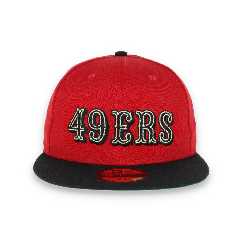 Weekend Shopping Made Better San Francisco 49Ers Nfl Basic 59Fifty Fitted-Black/Red
