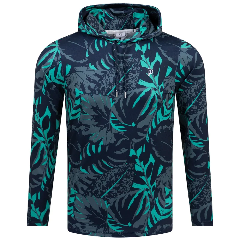 Weekend Savings Bonanza x PTC Palm Glitch Hoodie Deep Navy/Sparkling Green - AW24