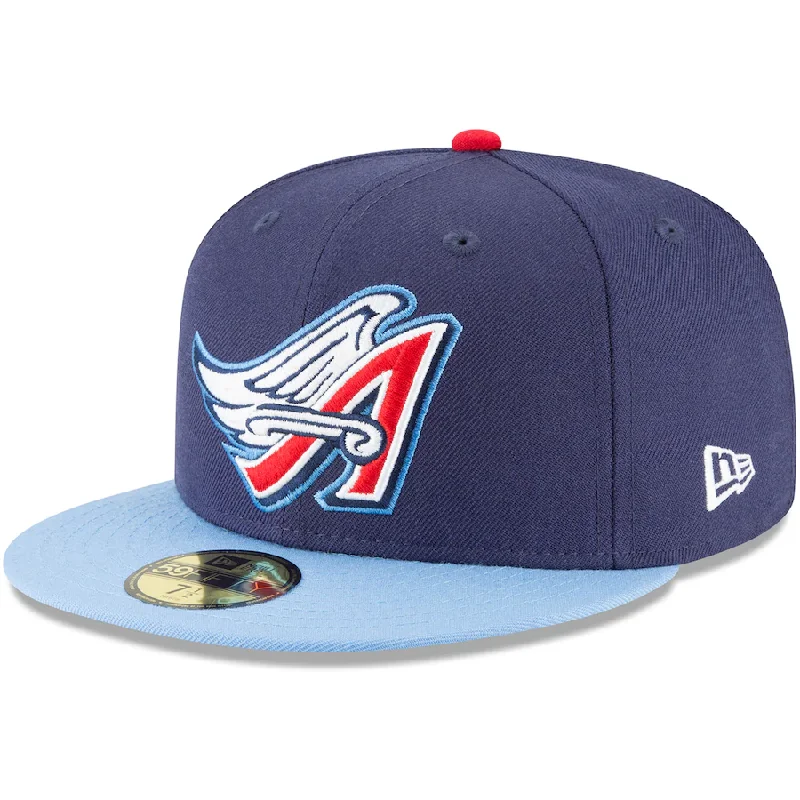 Deal of the Week New Era California Angels Navy Cooperstown Collection Wool 59FIFTY Fitted Hat