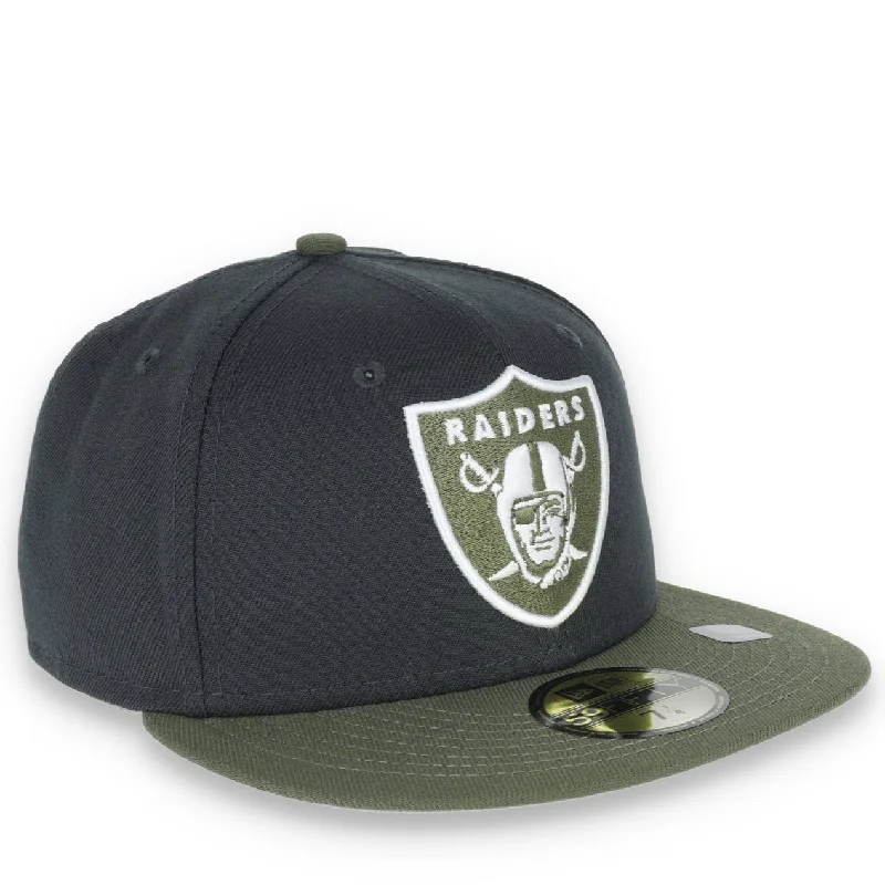 Don't Wait NEW ERA LAS VEGAS RAIDERS 59FIFTY COLOR PACK-GREY/OLIVE