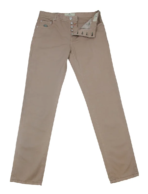 Luigi Borrelli Beige Pants