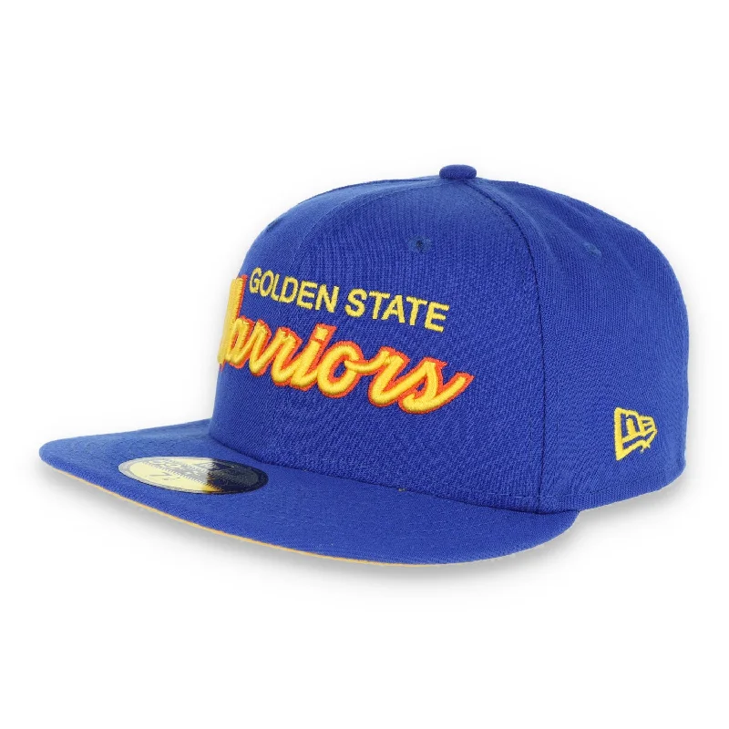 Price Cut Golden State Warriors New Era 59Fifty Fitted 1989 Script Hat-Royal
