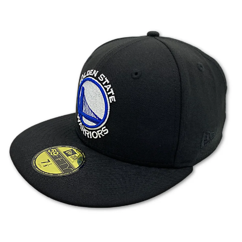 Weekend Specials Just for You GOLDEN STATE WARRIORS NEW ERA 59FIFTY HAT-BLACK/WHITE