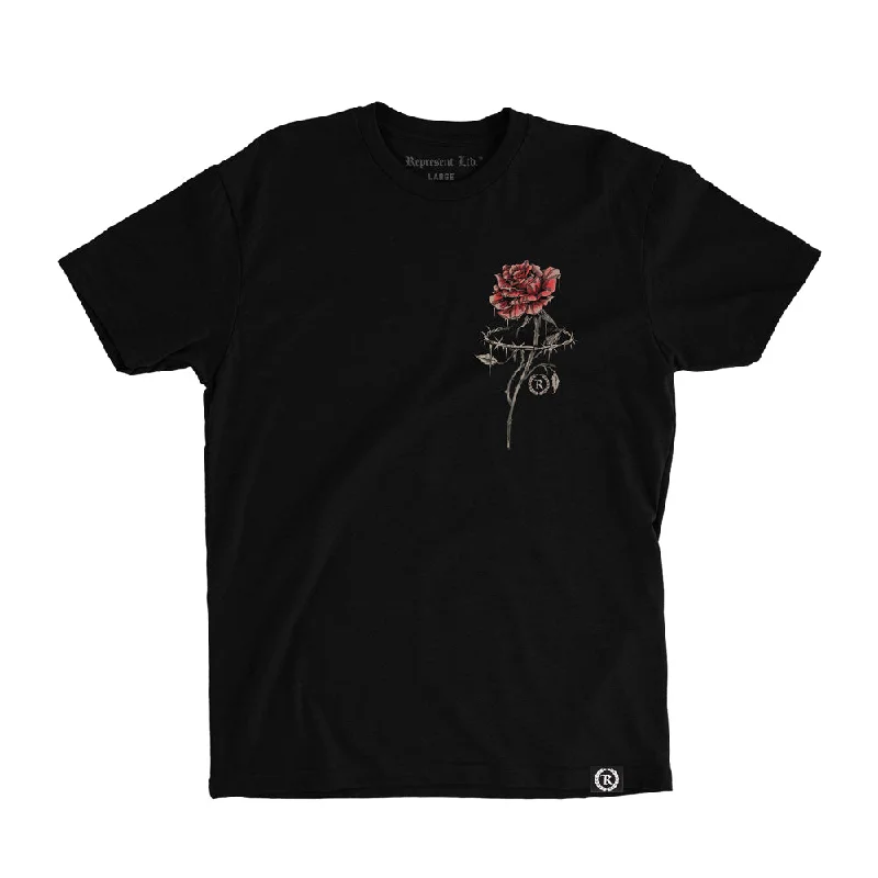 Barbed Rose Signature Tee [BLACK] V-DAY DROP