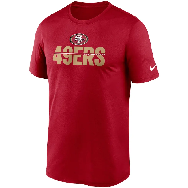Sale Event Nike San Francisco 49ers Legend Microtype Performance T-Shirt - Scarlet- Scarlet Sale Event Nike San Francisco 49ers Legend Microtype Performance T-Shirt - Scarlet- Scarlet