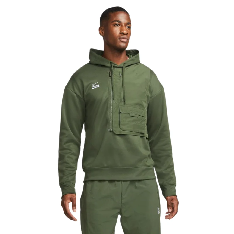Exclusive Savings Nike F.C Dri-FIT Men's Pullover Hoodie-CARBON GREEN/REFLECTIVE SILV Exclusive Savings Nike F.C Dri-FIT Men's Pullover Hoodie-CARBON GREEN/REFLECTIVE SILV