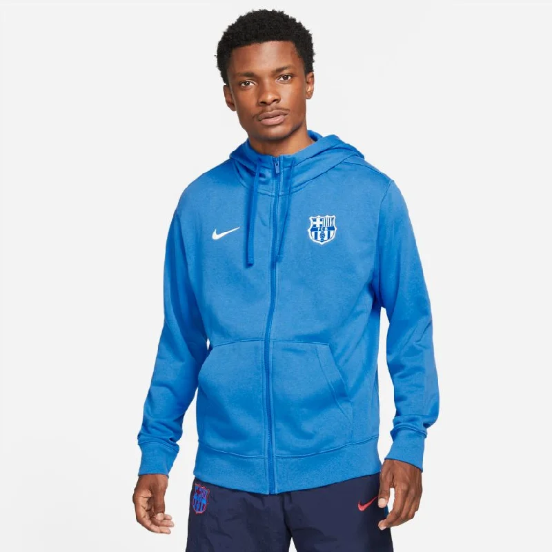 Super Savings Nike FC Barcelona Men's French Terry Full-Zip Hoodie