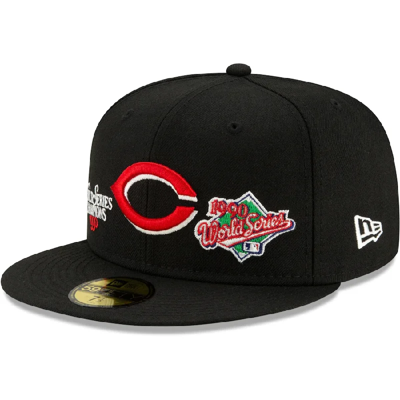 Instant Deal Cincinnati Reds New Era 1990 World Series Champions 59FIFTY Fitted Hat – Black Instant Deal Cincinnati Reds New Era 1990 World Series Champions 59FIFTY Fitted Hat – Black