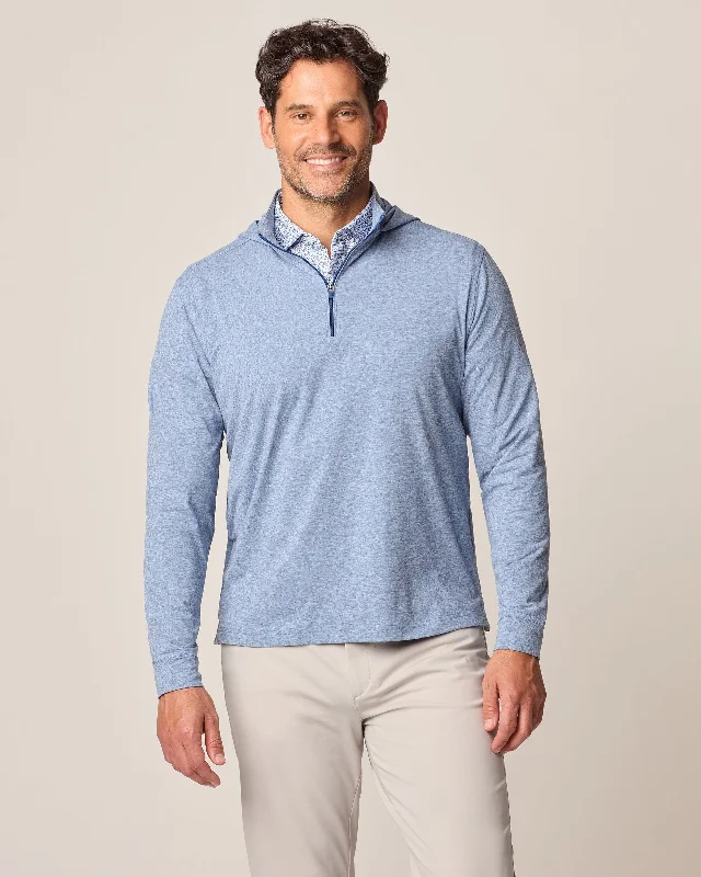 Deep Discounts Johnnie-O Slaton Performance 1/4 Zip Hoodie