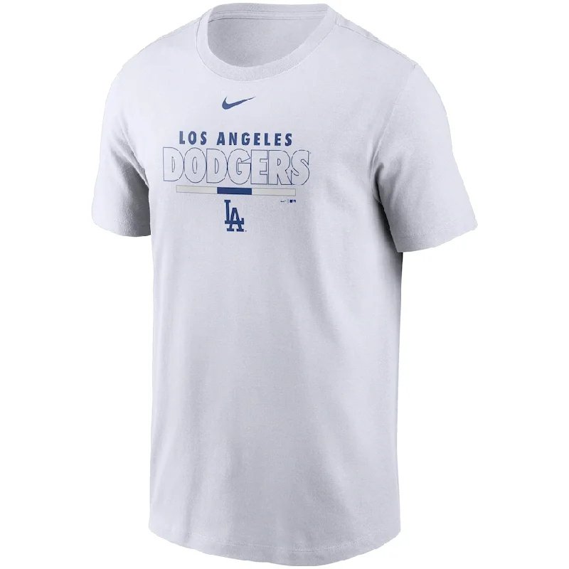 Deal Zone Nike Los Angeles Dodgers Color Bar T-Shirt-White