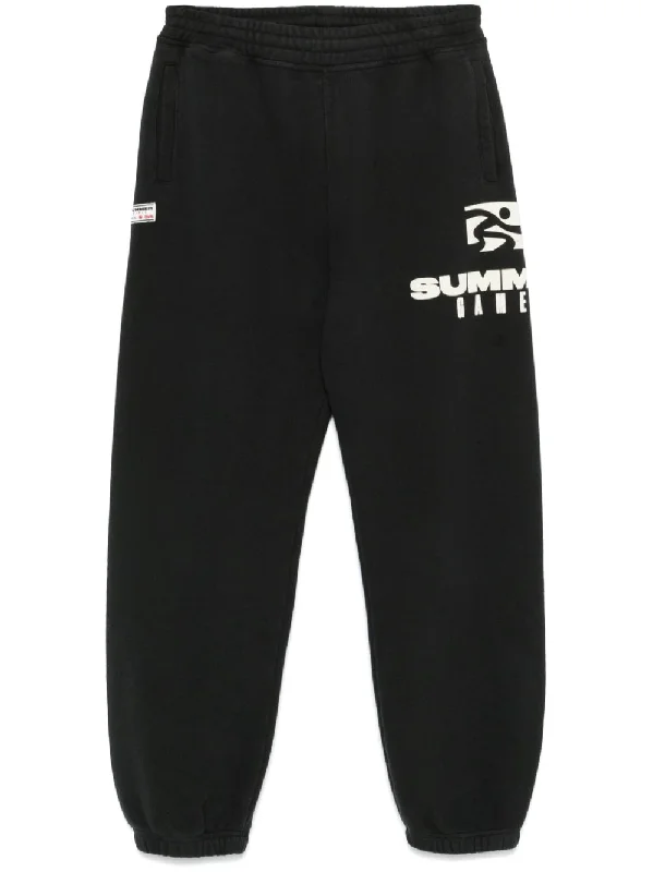 Best Bargains Logo-Print Track Pants