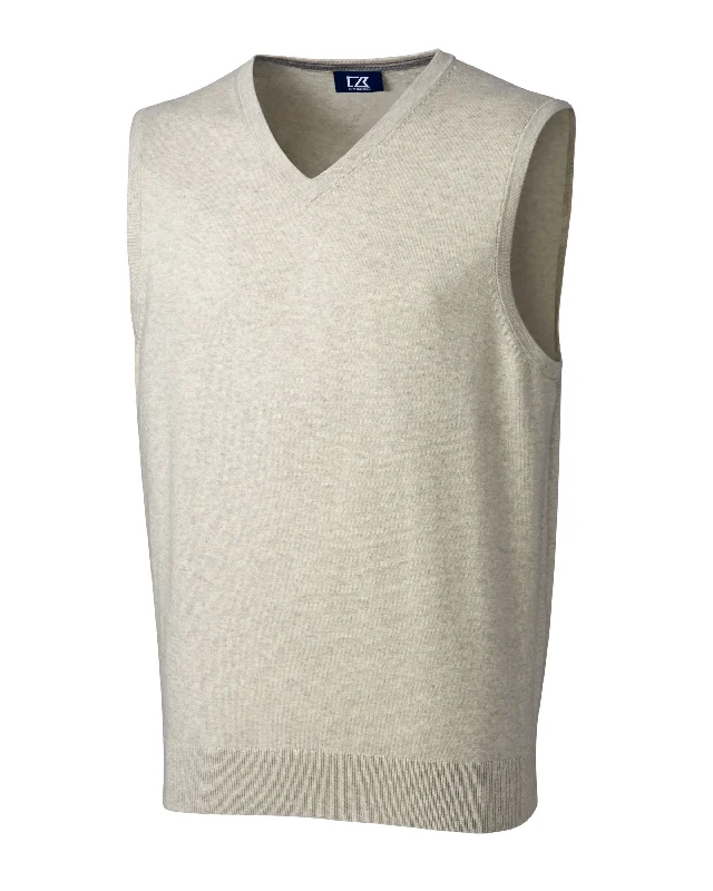 Act Fast Cutter & Buck Lakemont Vest Oatmeal Heather