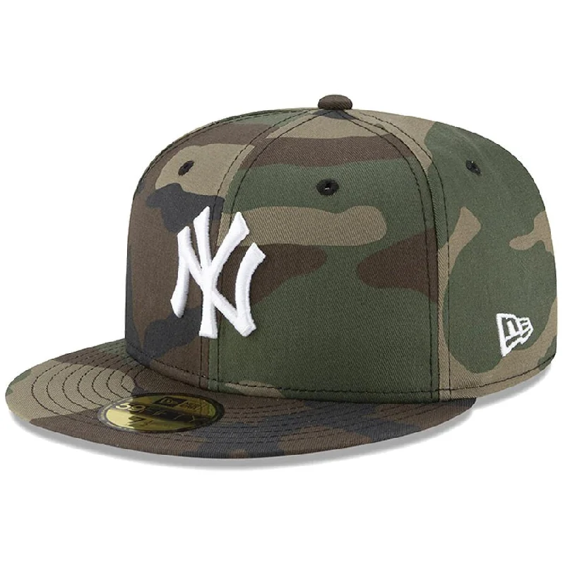 Lowest Prices New York Yankees New Era Camo Woodland Camo Basic 59FIFTY- camo