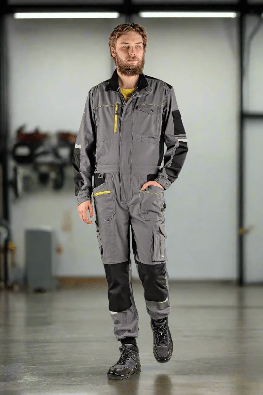 Overall CXS STRETCH, men's, grey-black