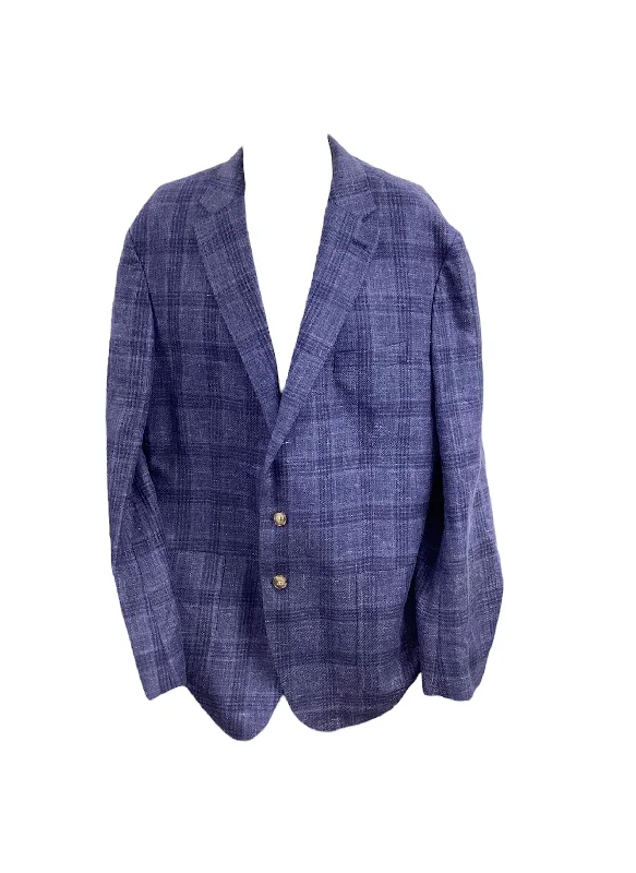Mega Sale NWT Onward Reserve Men's Blazer Blue Plaid 48L