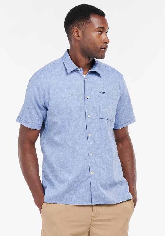 Extra Savings Barbour Nelson Summer Shirt, Blue